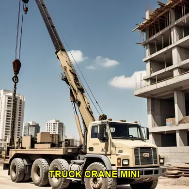 truck crane mini